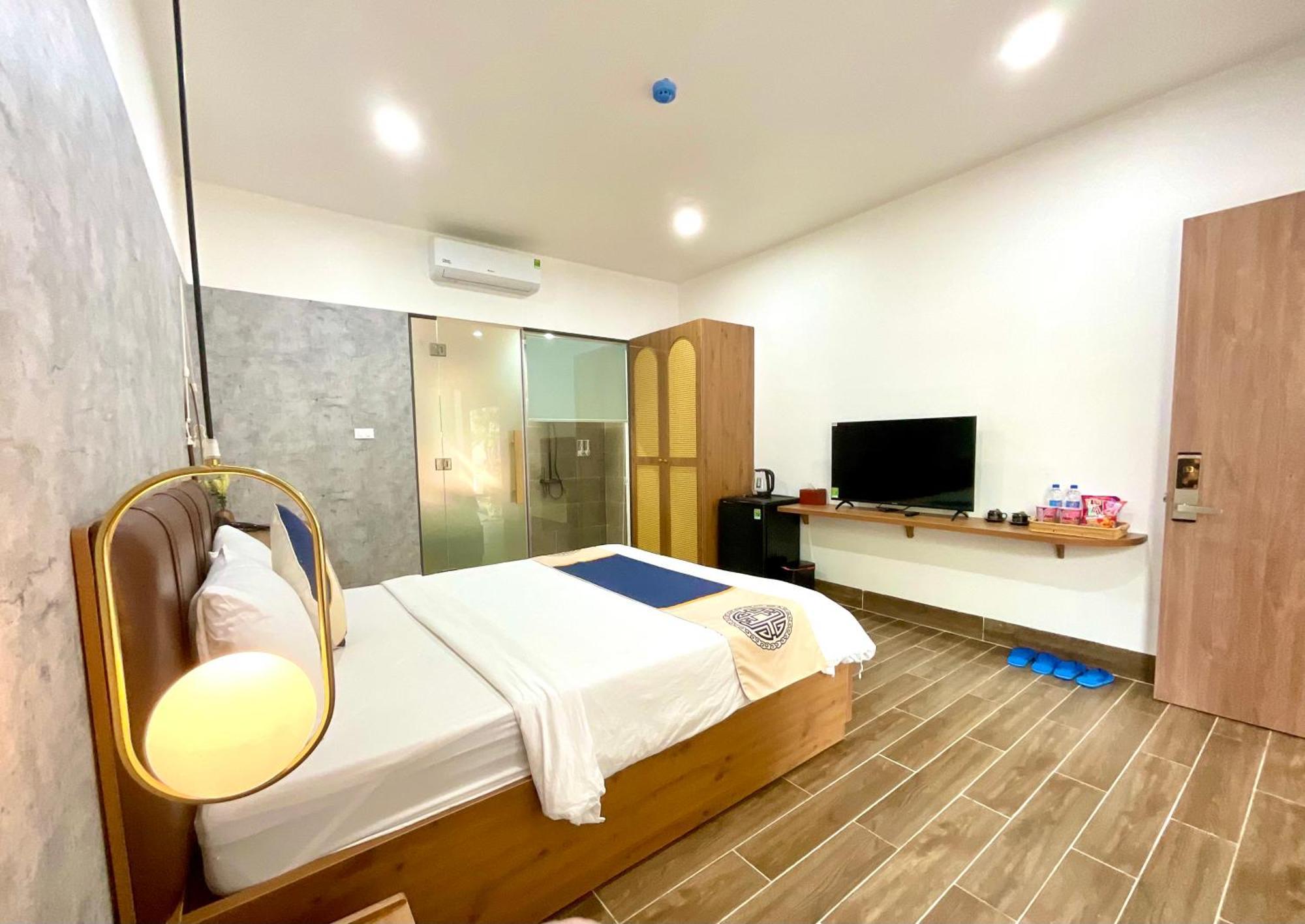 Khải Hoàn Hotel Ben Cat Extérieur photo