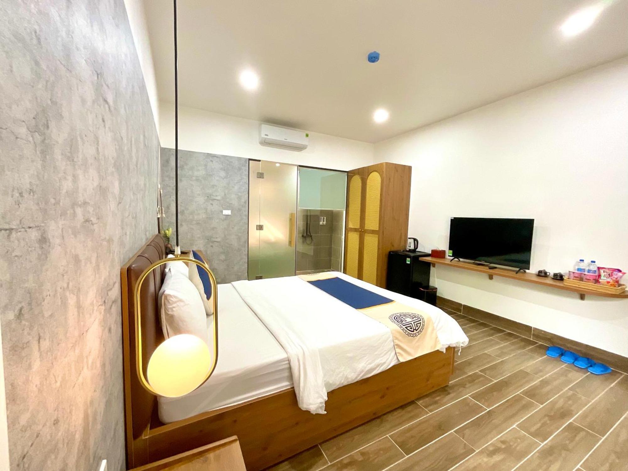 Khải Hoàn Hotel Ben Cat Extérieur photo